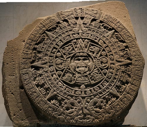 aztec calendar photo